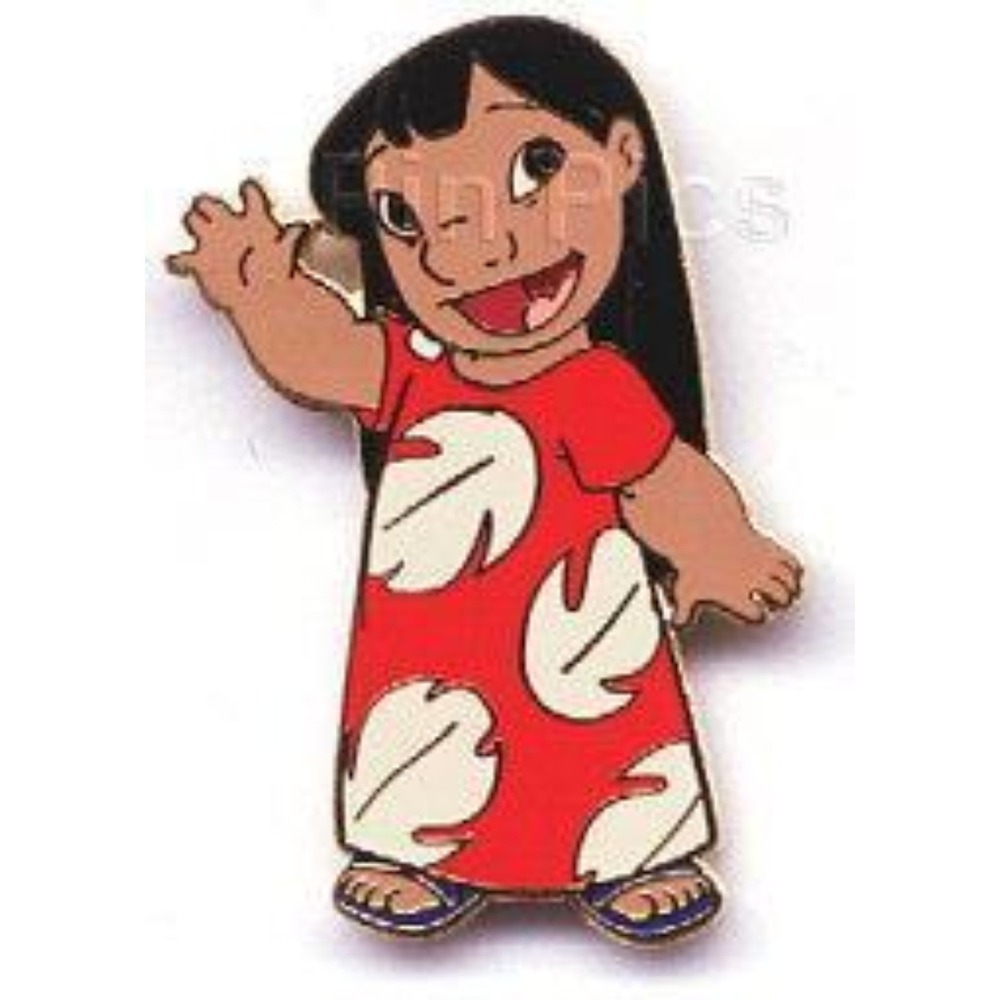 LILO‎ WAVING ALOHA Disney Pin 12552